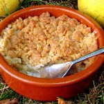 crumble aux pommes