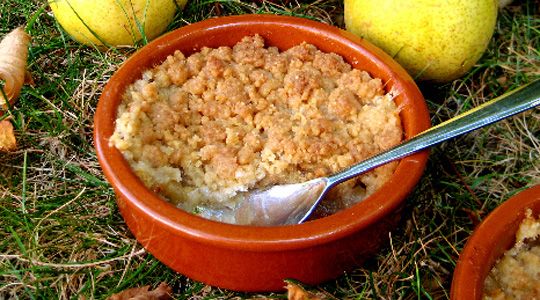 crumble aux pommes