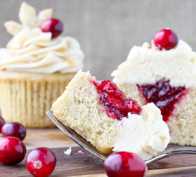 cupcake caneberges pomme